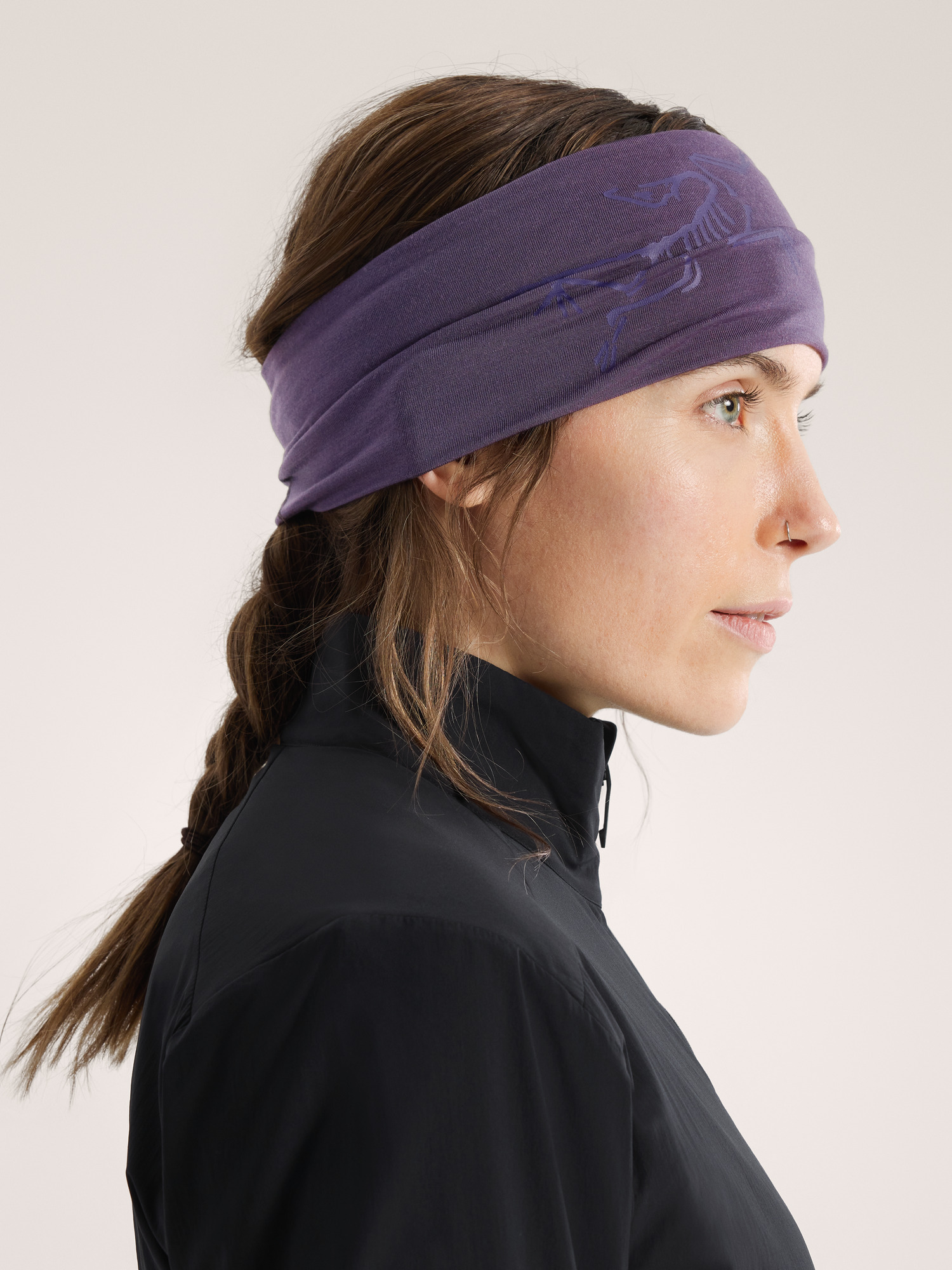 Satoro Merino Headband サトロ メリノ ヘッドバンド　紫 Satoro Merino Headband | Arc'teryx United States