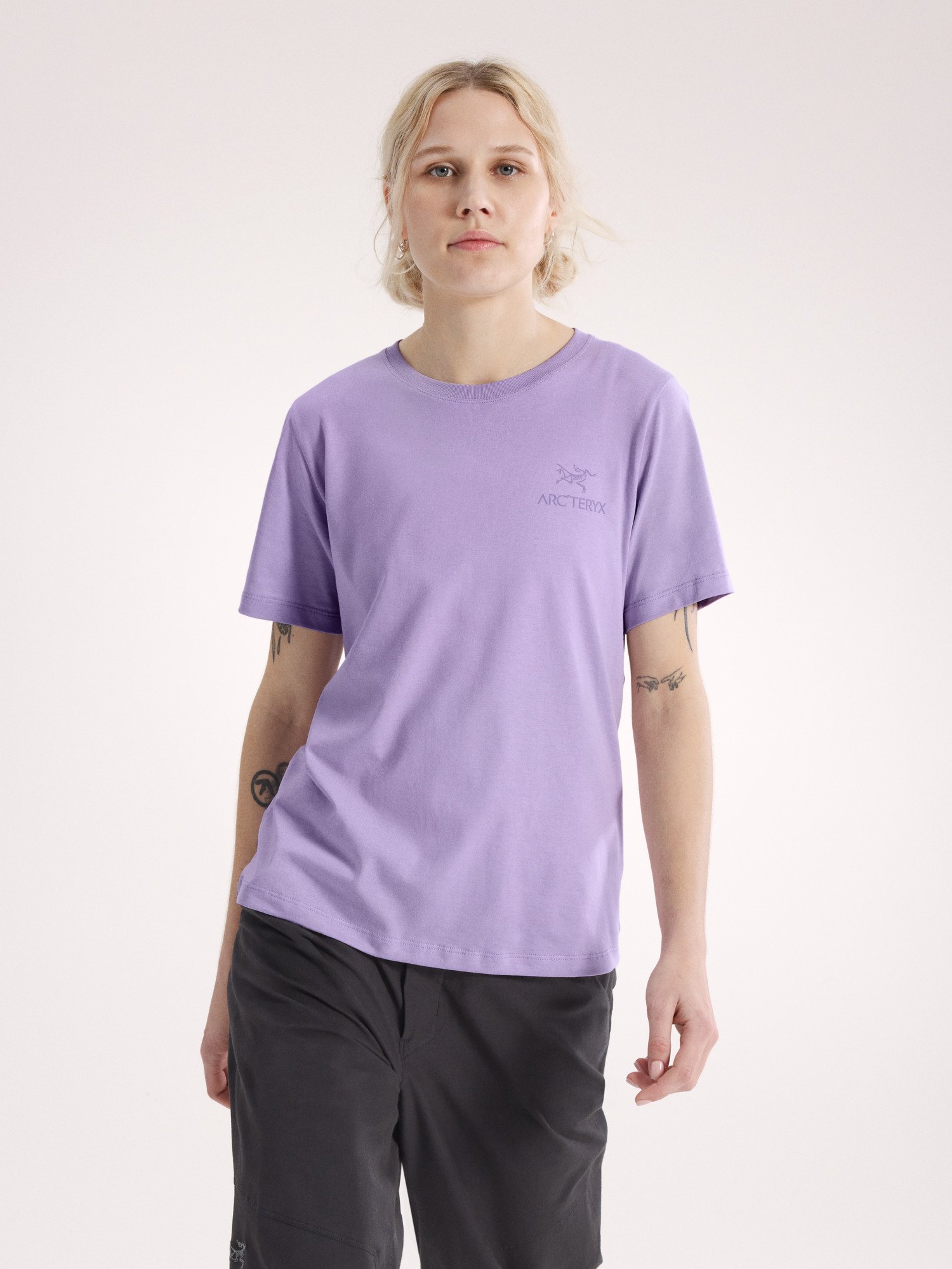 Kragg SL Cotton Emblem Crew Shirt SS Women