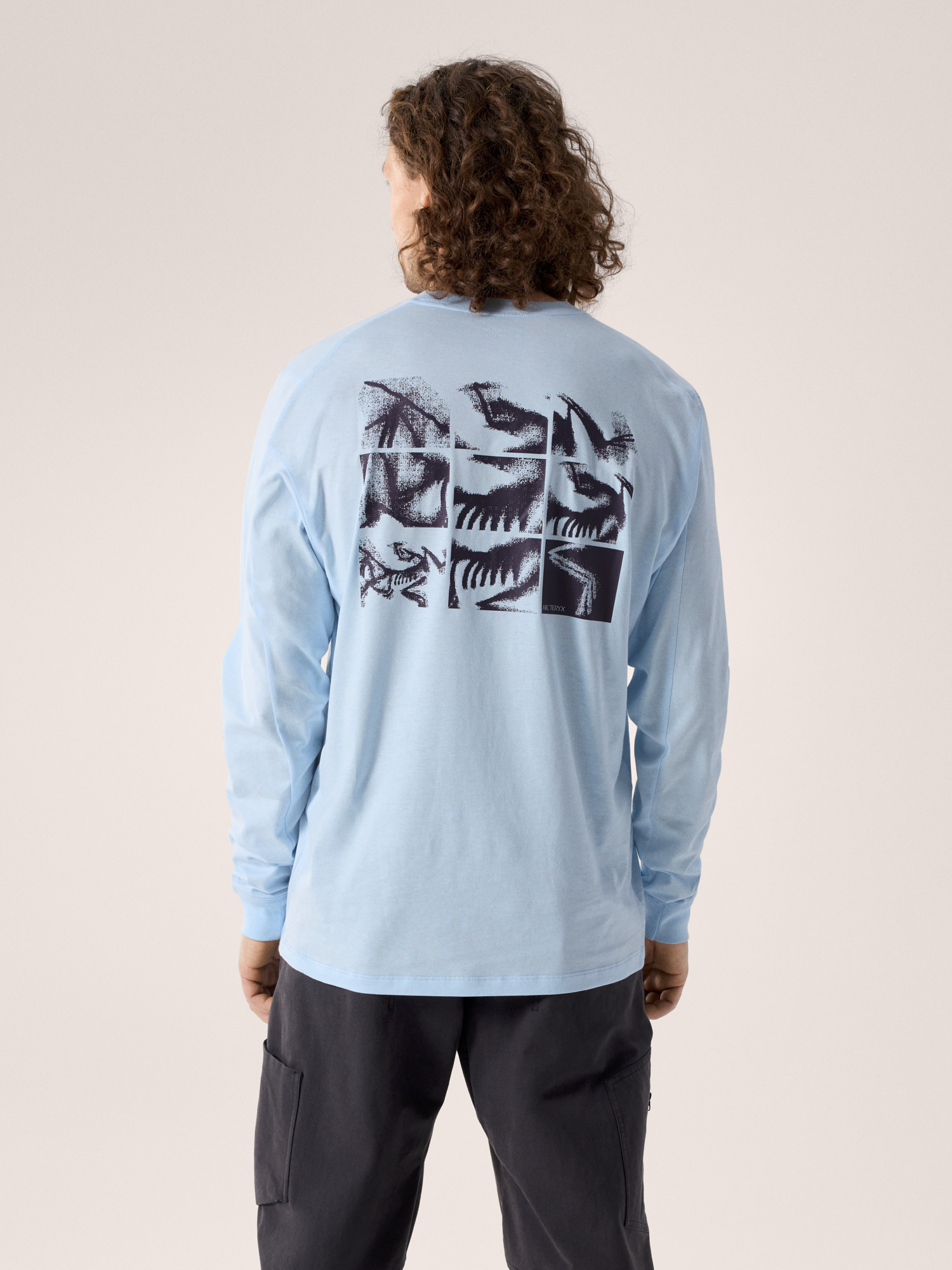 Kragg SL Cotton Bird Tile Shirt LS Men's | Arc'teryx United States