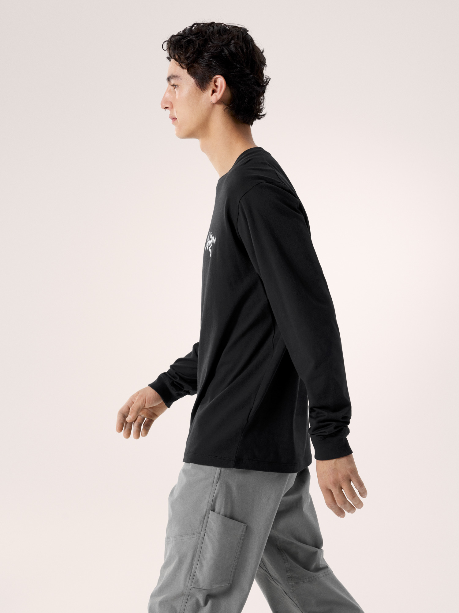 Kragg SL Cotton Bird Tile Shirt LS Men's | Arc'teryx United States