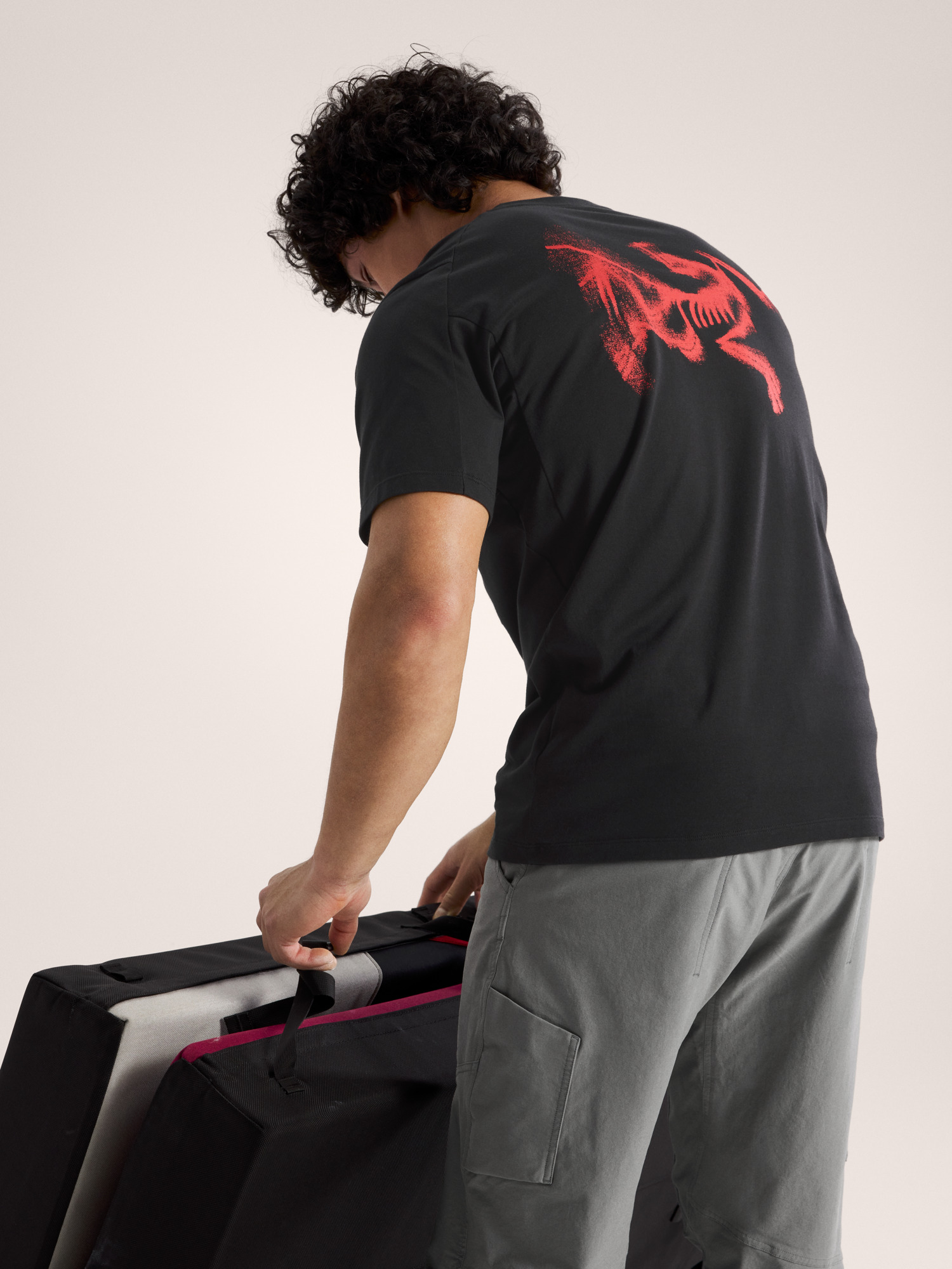 Kragg SL Cotton Blurred Bird Shirt SS Men's | Arc'teryx United States