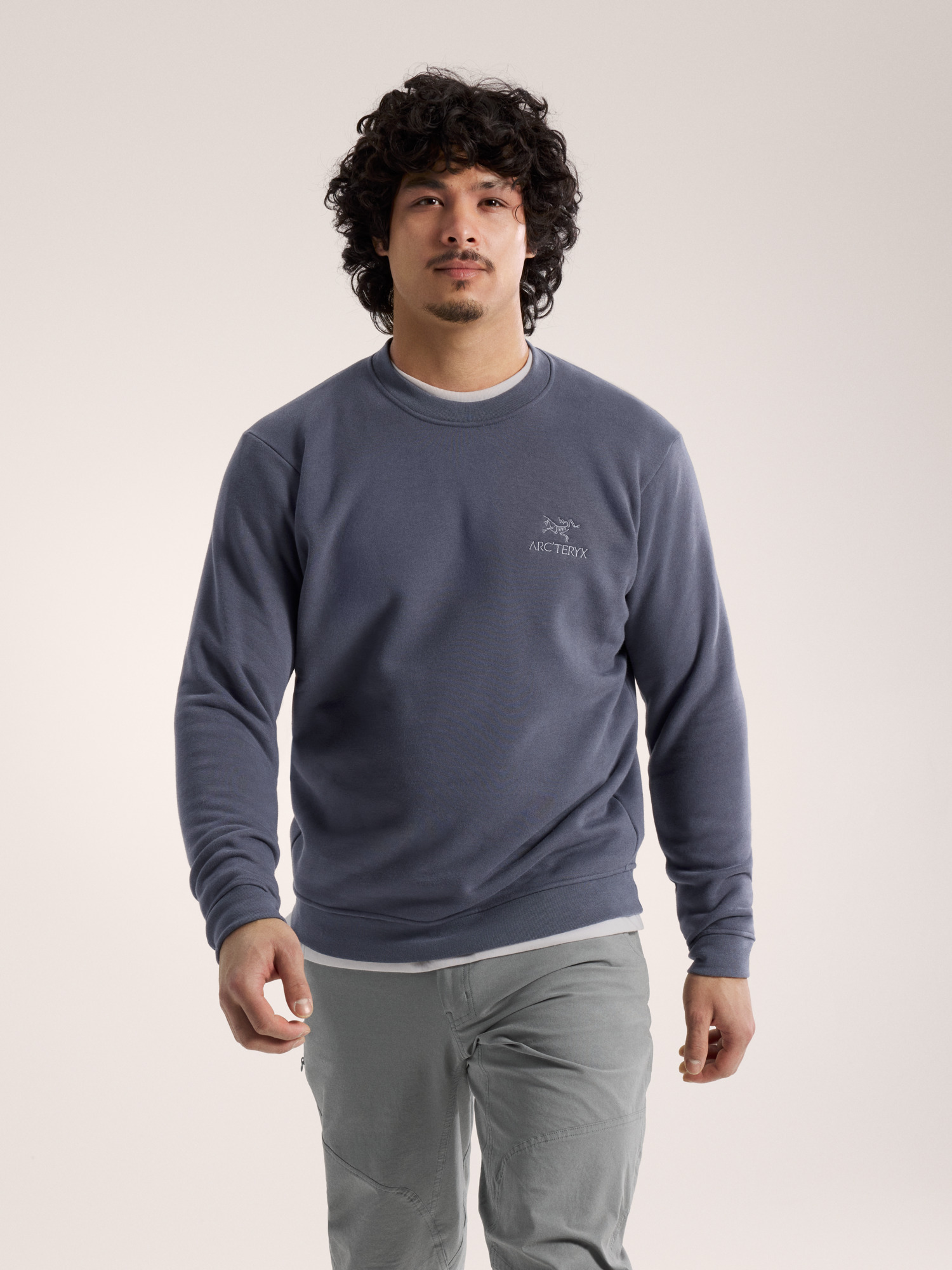 Emblem Fleece Crew Neck Pullover Men's | Arc'teryx United States