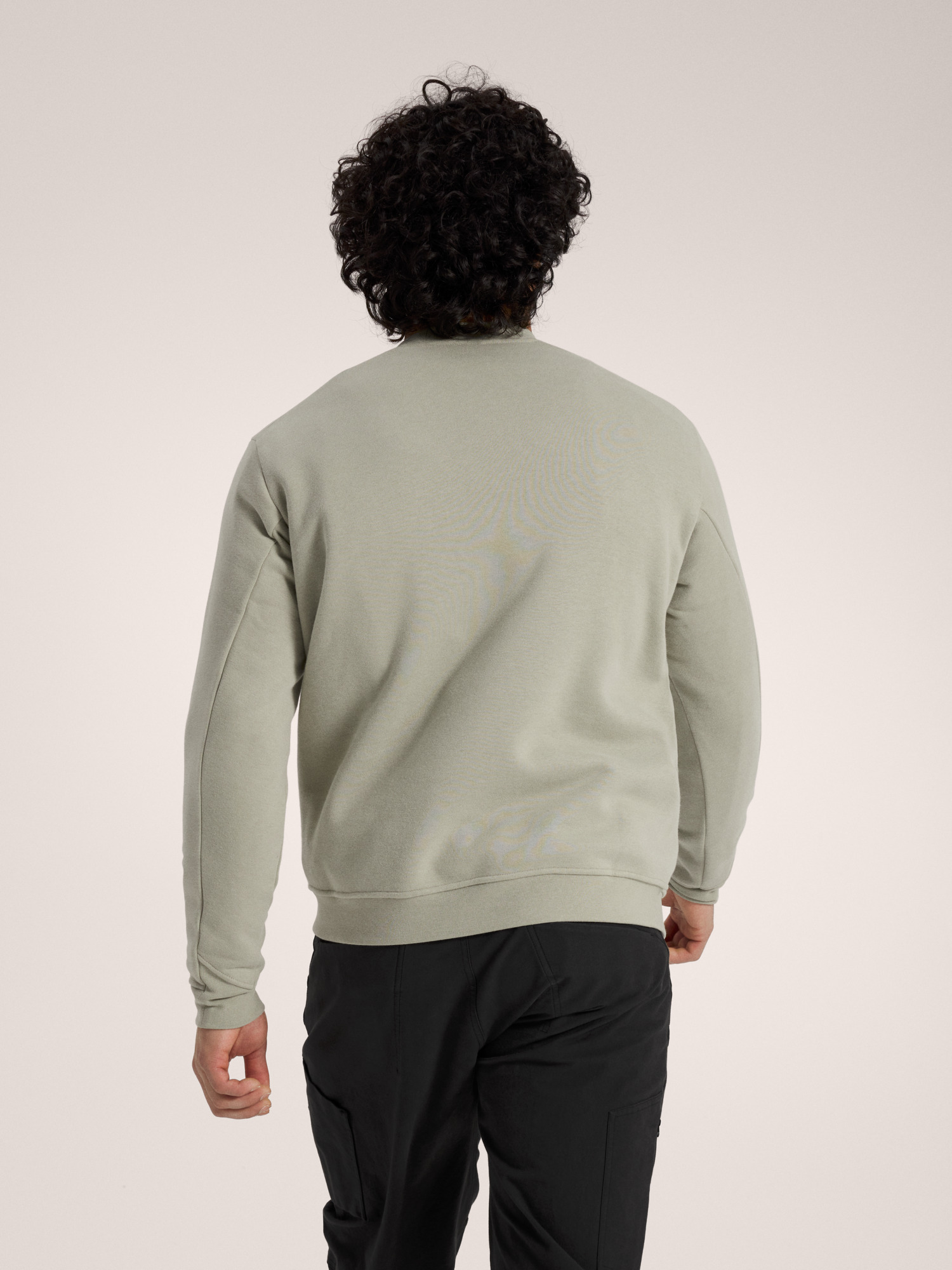 Emblem Fleece Crew Neck Pullover Men