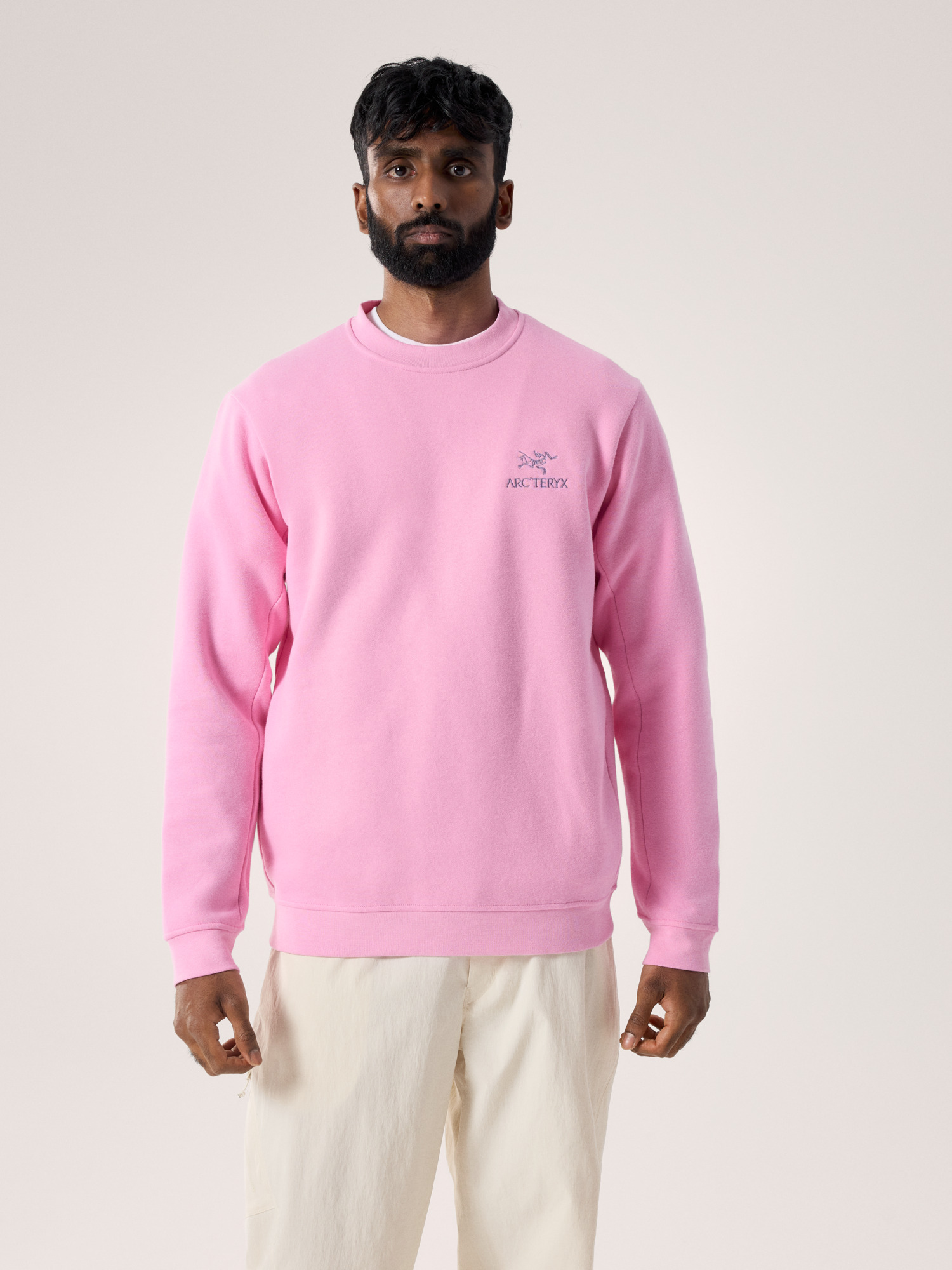 Emblem Fleece Crew Neck Pullover Men's | Arc'teryx United States
