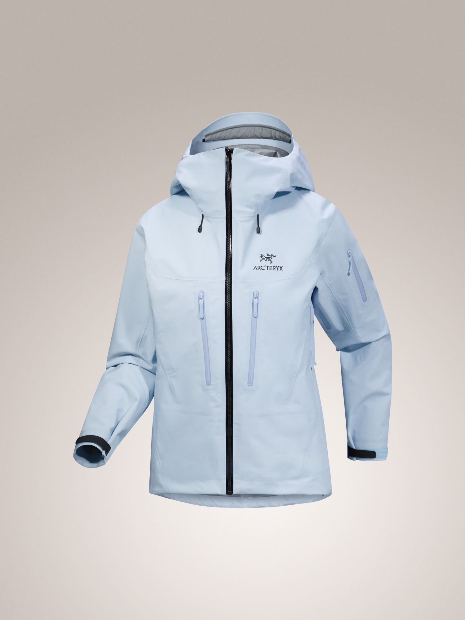 Женская куртка Arc'teryx Alpha SV, цвет: Синий / Чёрный — фото 8