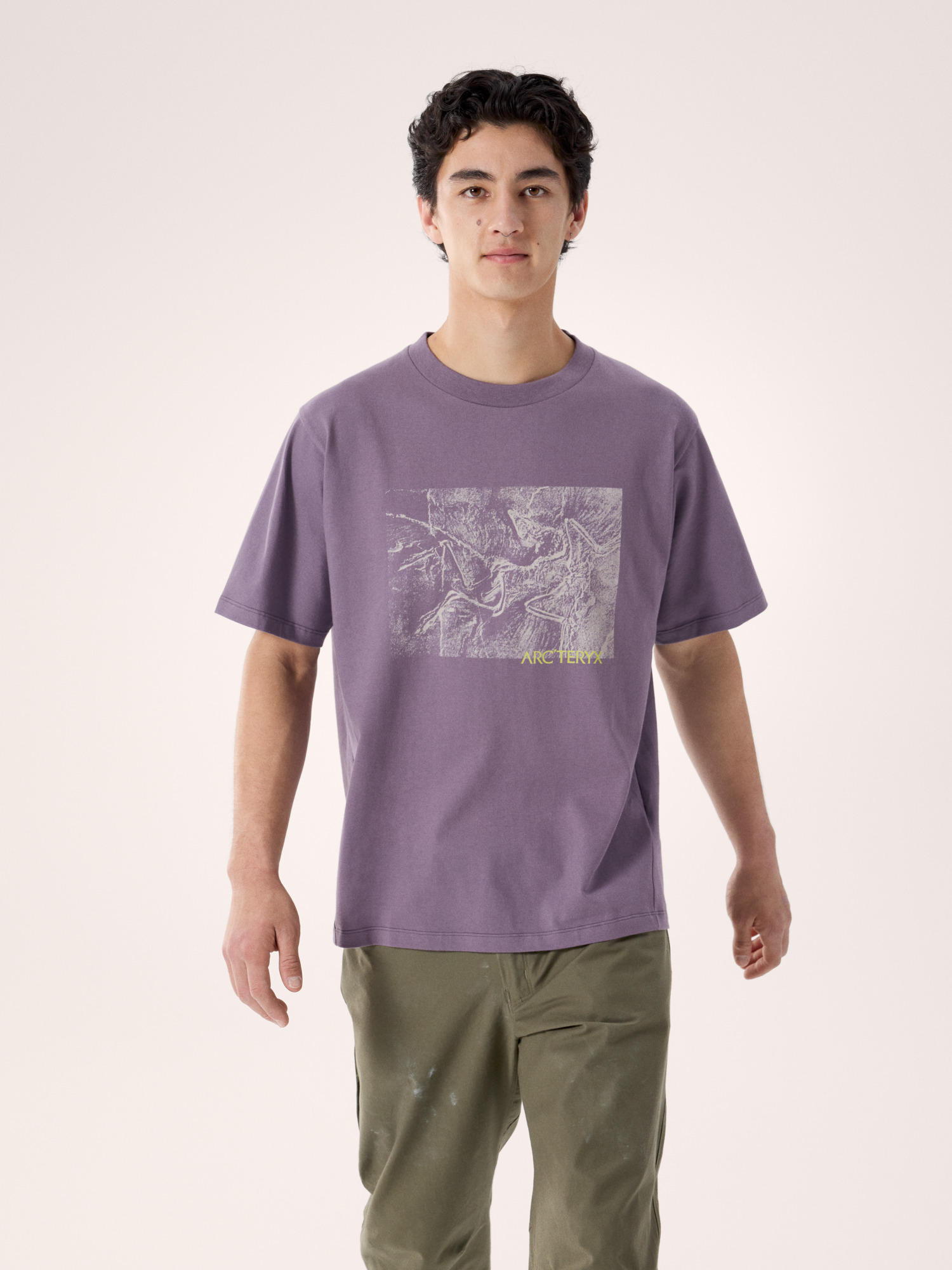 トップス ARC'TERYX Kragg Cotton Lithographica SS Kragg Cotton Lithographica Shirt SS Men's | Arc'teryx United States