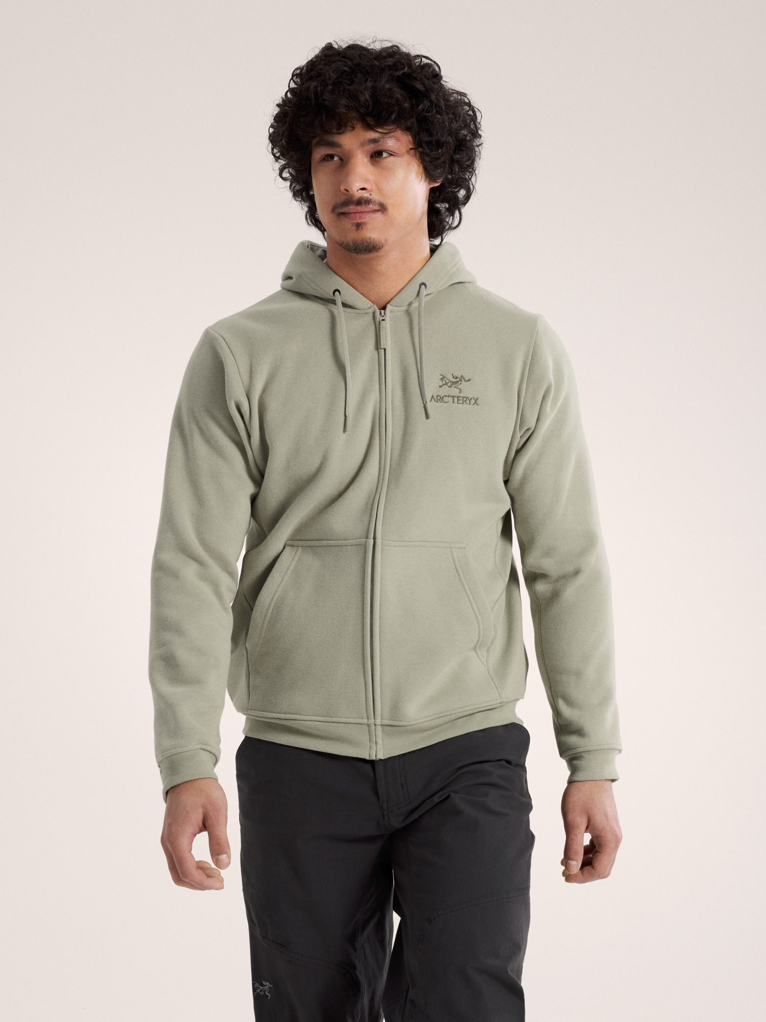 Emblem Fleece Full Zip Hoody Men's | Arc'teryx United States