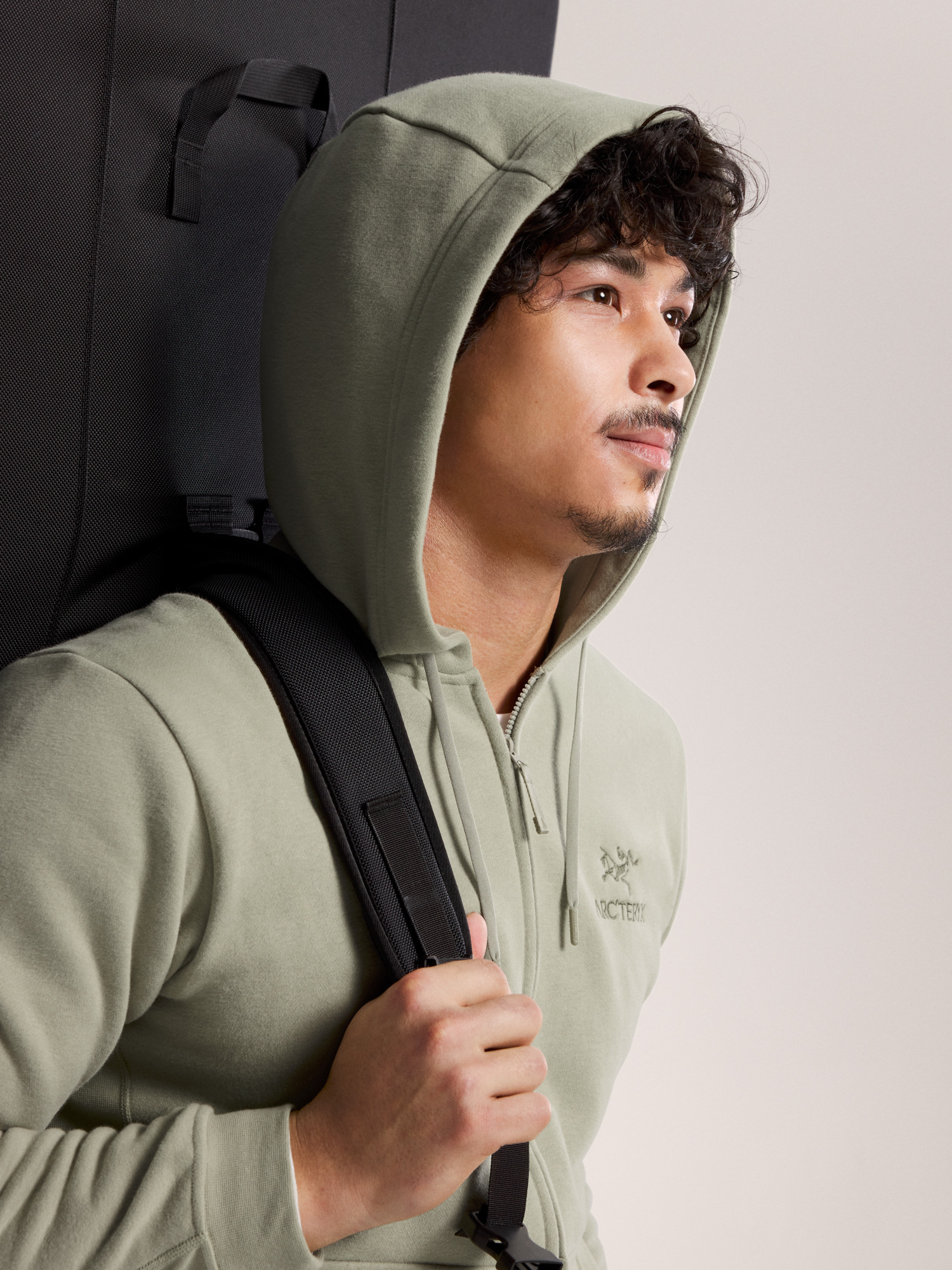 Emblem Fleece Full Zip Hoody Men's | Arc'teryx United States