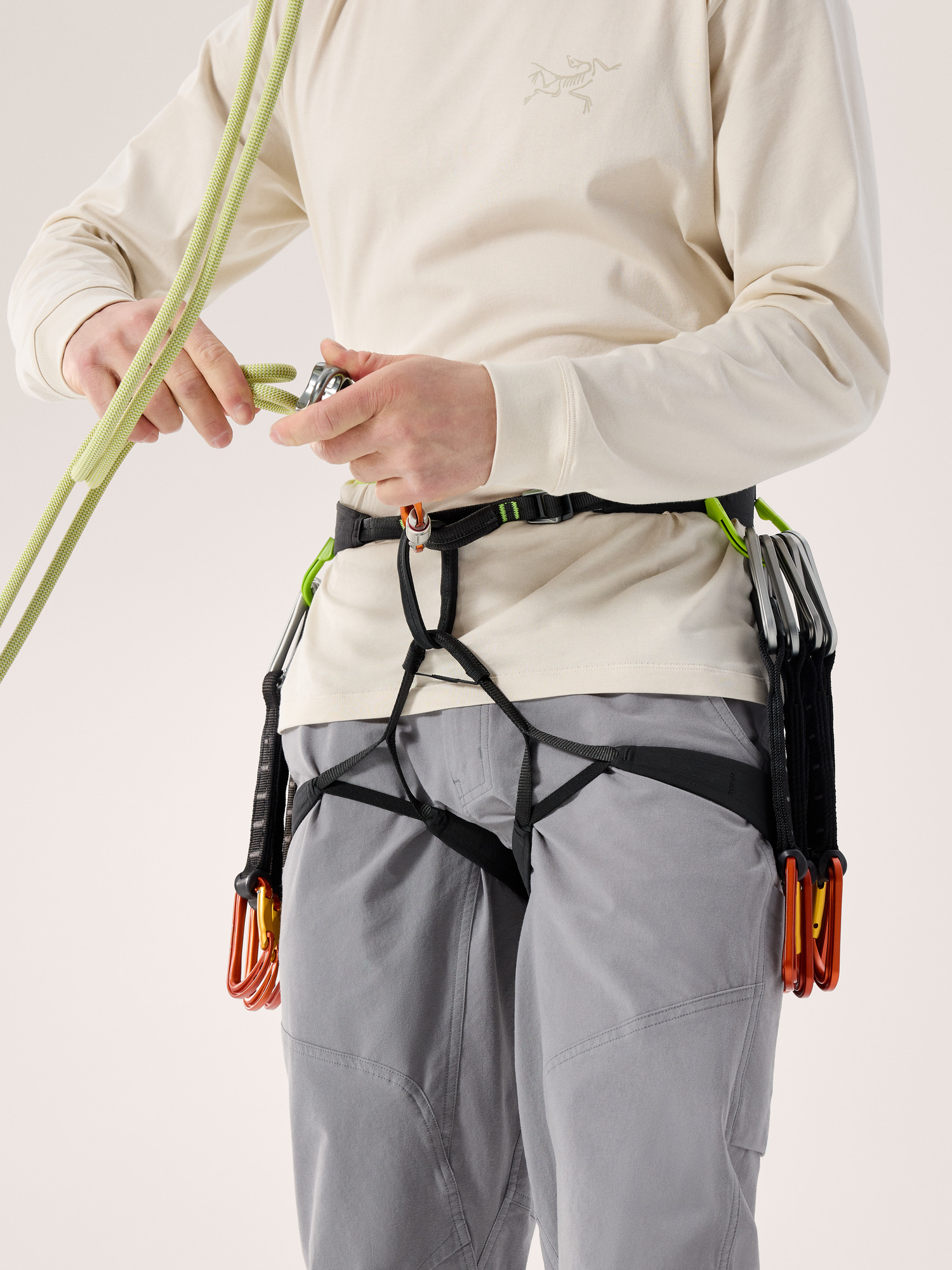 Снаряжение Arc'teryx Lithos SL Harness, цвет: Чёрный — фото 4