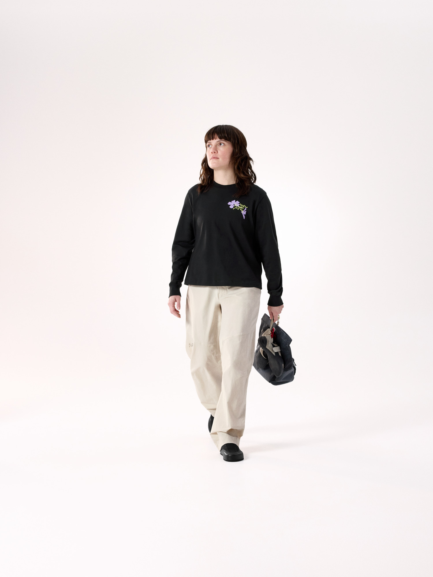 Kragg SL Cotton Bloom Crew Shirt LS