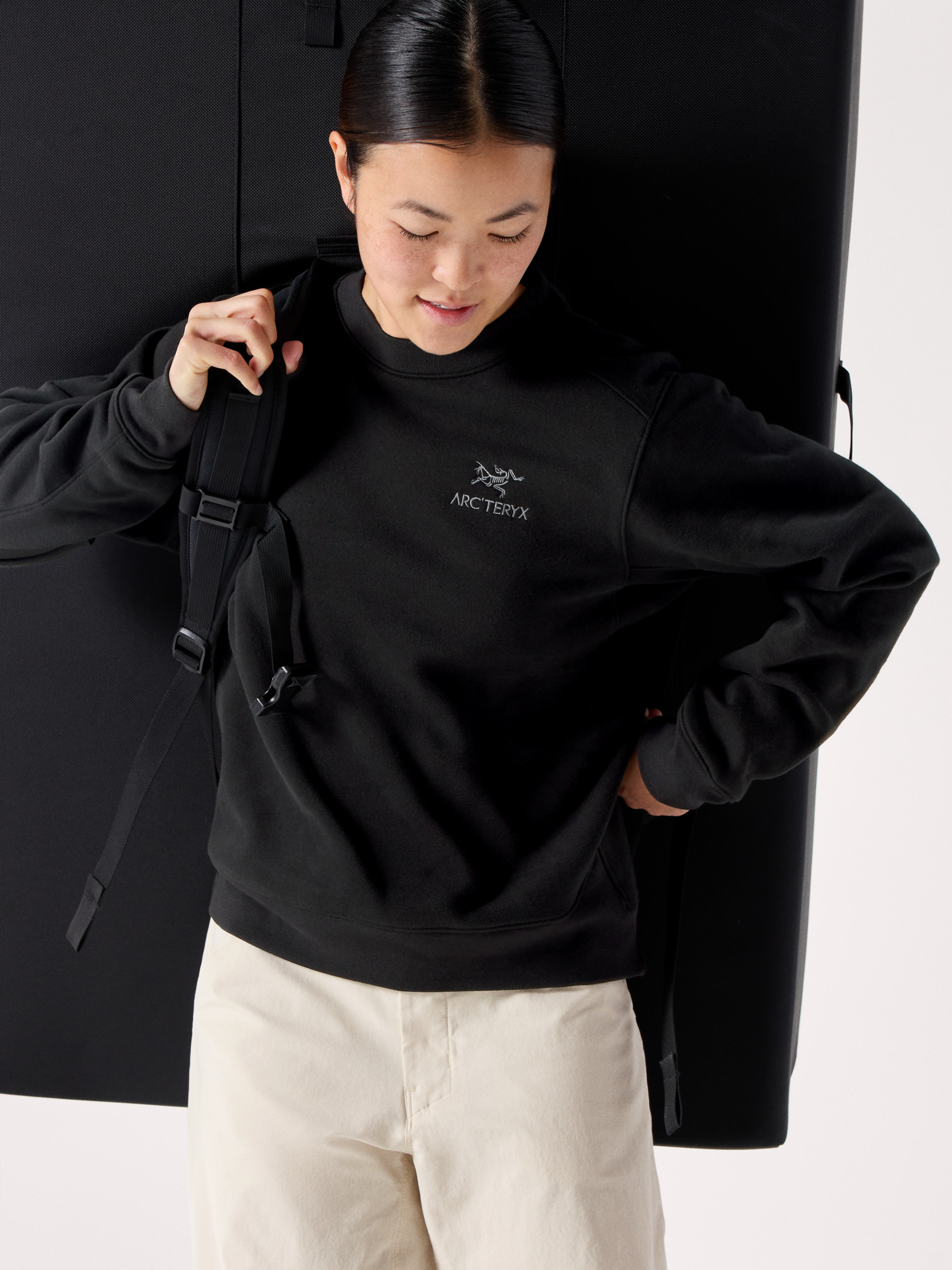 Emblem Fleece Crew Women's | Arc'teryx United States