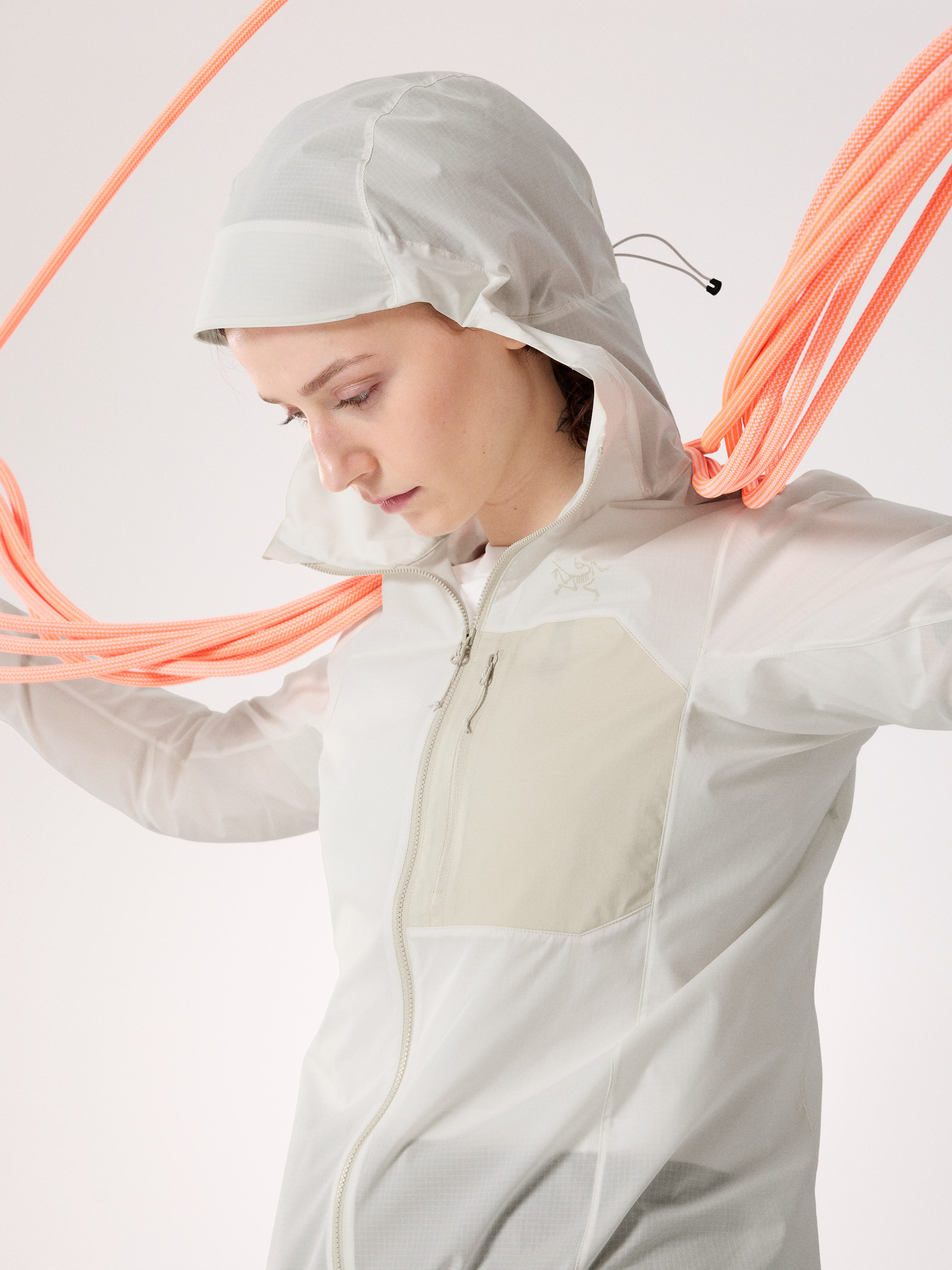 Squamish Hoody Women's Arctic Silk / Sea Salt