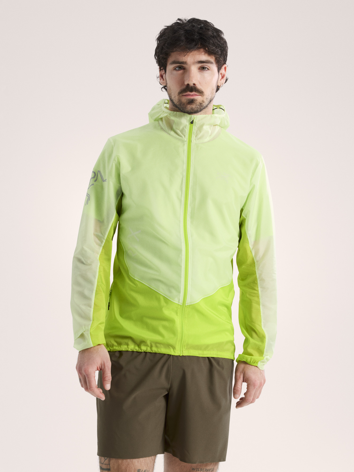 Norvan Windshell Hoody Men's Shincha / Mantis