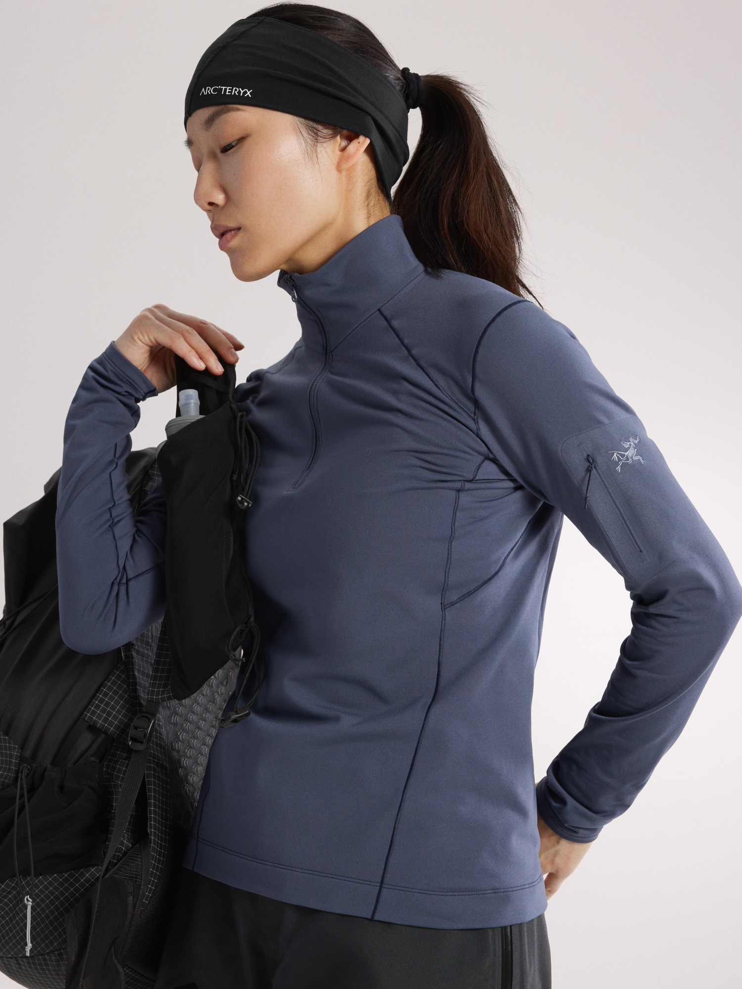 Rho Zip Neck Women's | Arc'teryx United States
