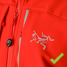 fake arcteryx cerium